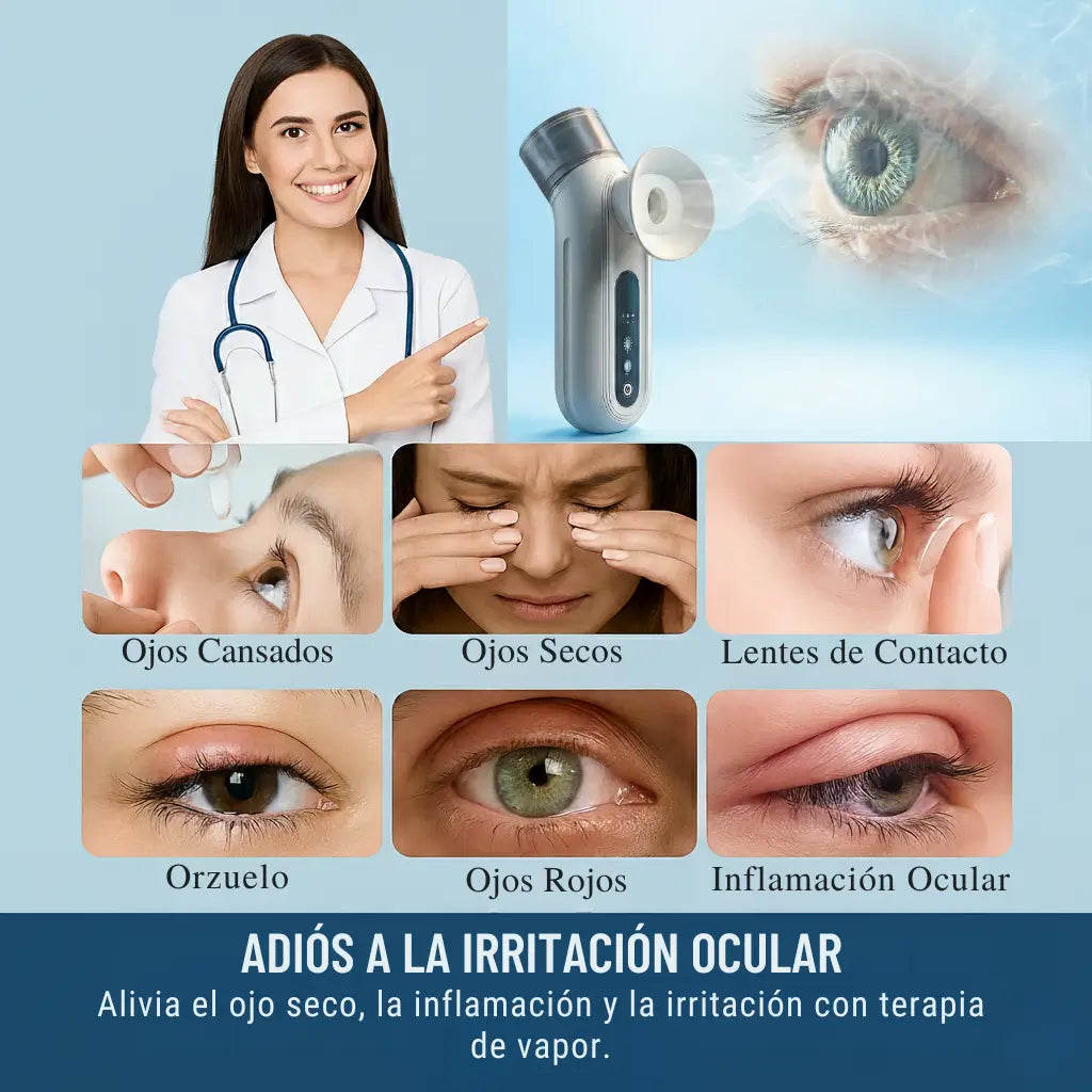 Vaporizador Ocular Para Ojos Secos y Cansados