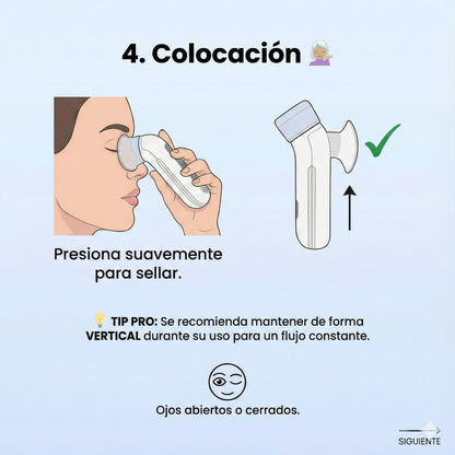 Vaporizador Ocular Portátil Para Ojos Secos y Cansados